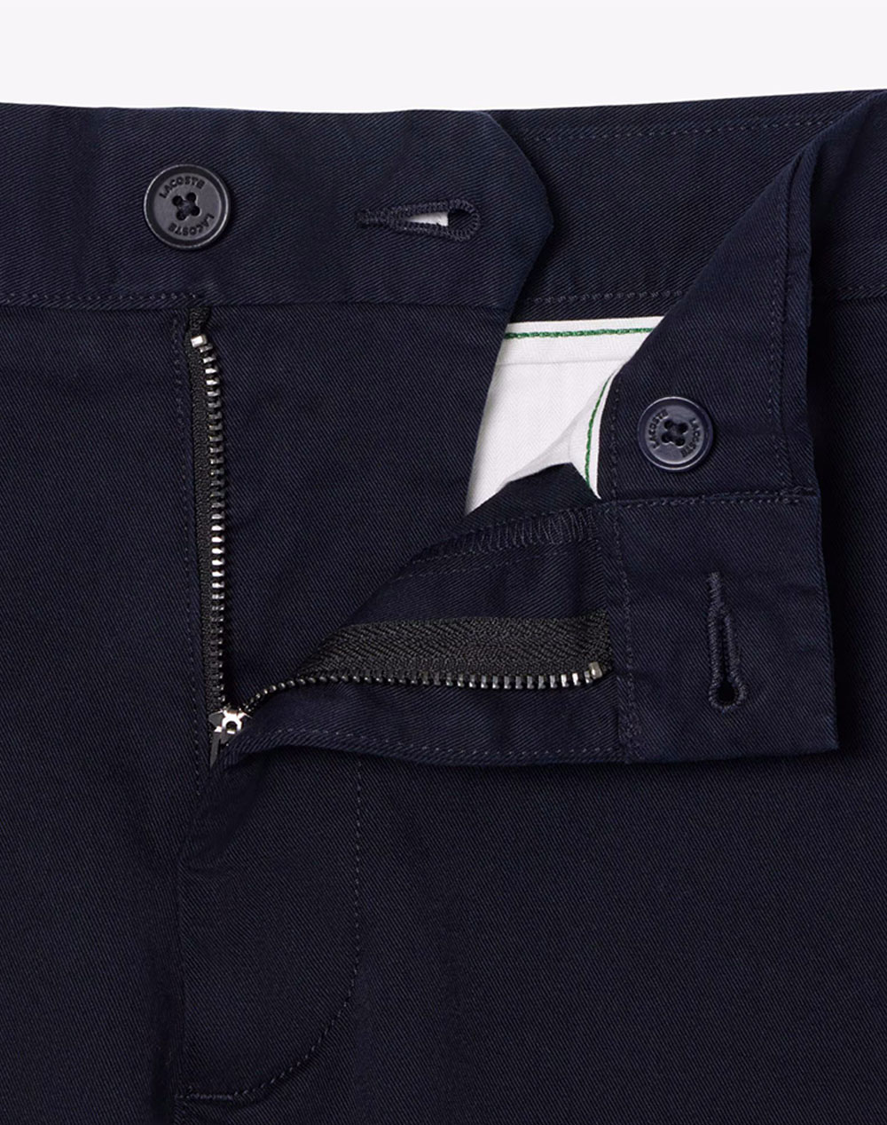 Lacoste Παντελόνι Trousers 3Hh1965-34-Hde Darkblue ανδρικά ρούχα παντελόνια Chinos Politikos Shop Πολιτικός