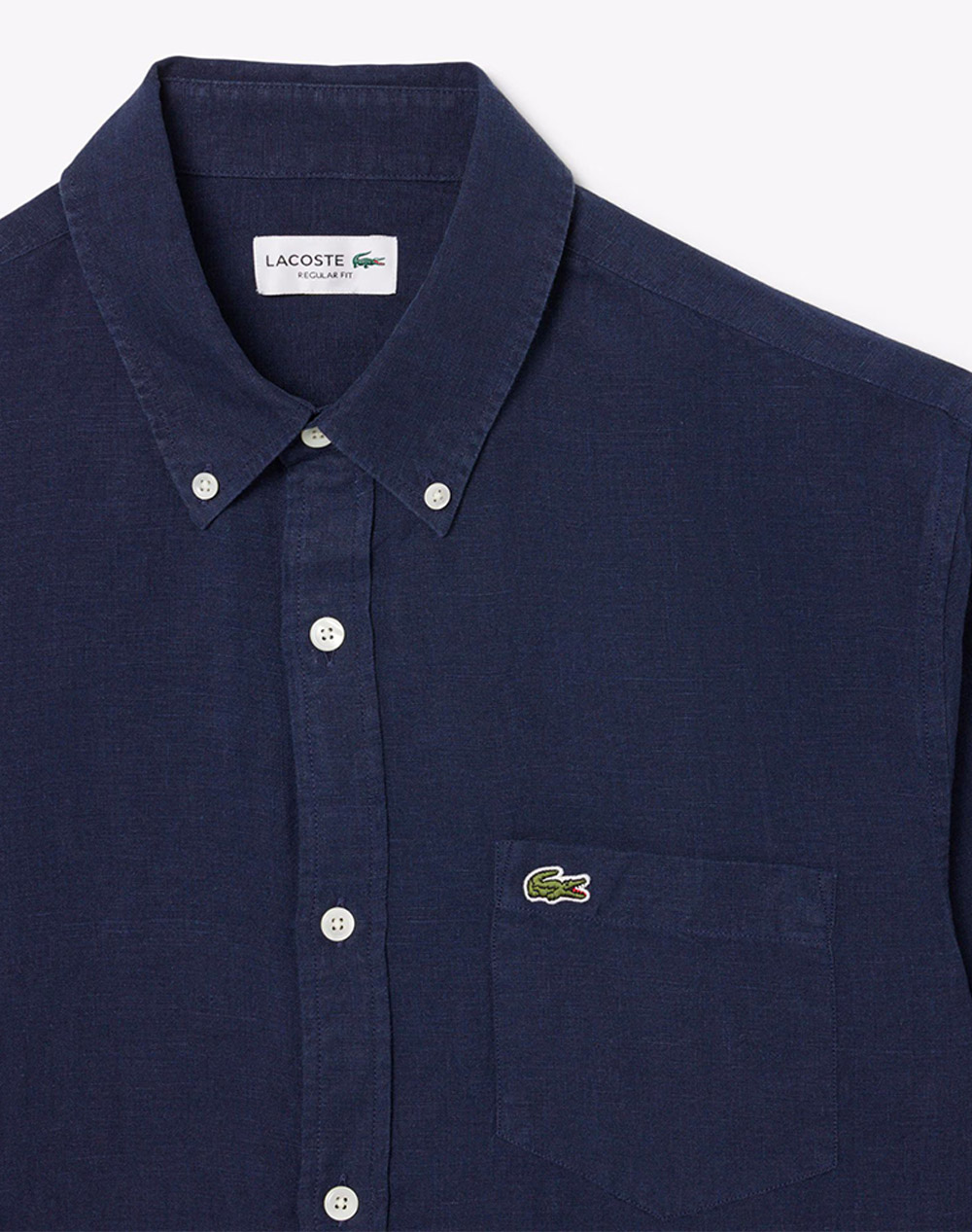 Lacoste Υποκαμισο Μμ L Sleeved Shirt 3Ch5692-166 Darkblue ανδρικά ρούχα πουκάμισα Politikos Shop Πολιτικός