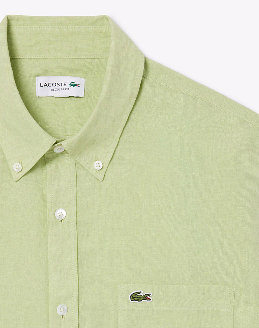 Lacoste Υποκαμισο Μμ L Sleeved Shirt 3Ch5692-Uyb Green ανδρικά ρούχα πουκάμισα Politikos Shop Πολιτικός