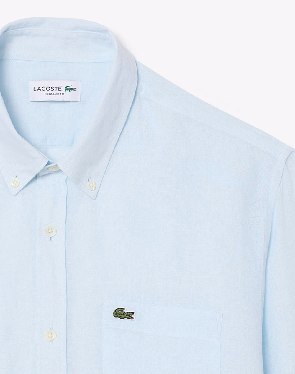 Lacoste Υποκαμισο Μμ L Sleeved Shirt 3Ch5692-T01 Lightblue ανδρικά ρούχα πουκάμισα Politikos Shop Πολιτικός