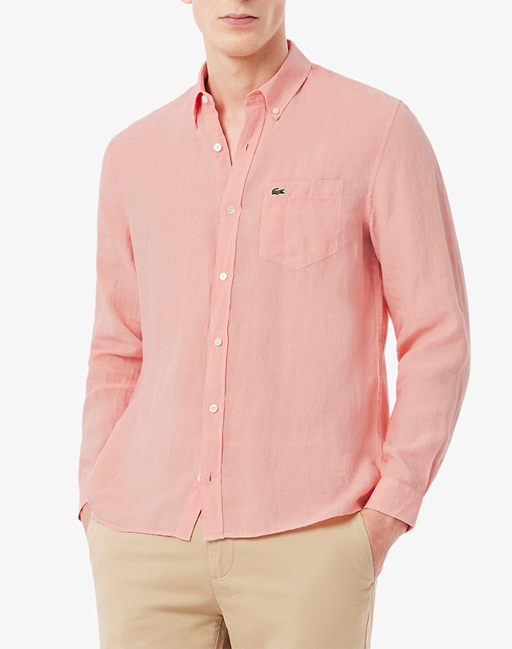 LACOSTE ΥΠΟΚΑΜΙΣΟ ΜΜ L SLEEVED SHIRT 3CH5692-UI2 LightPink
