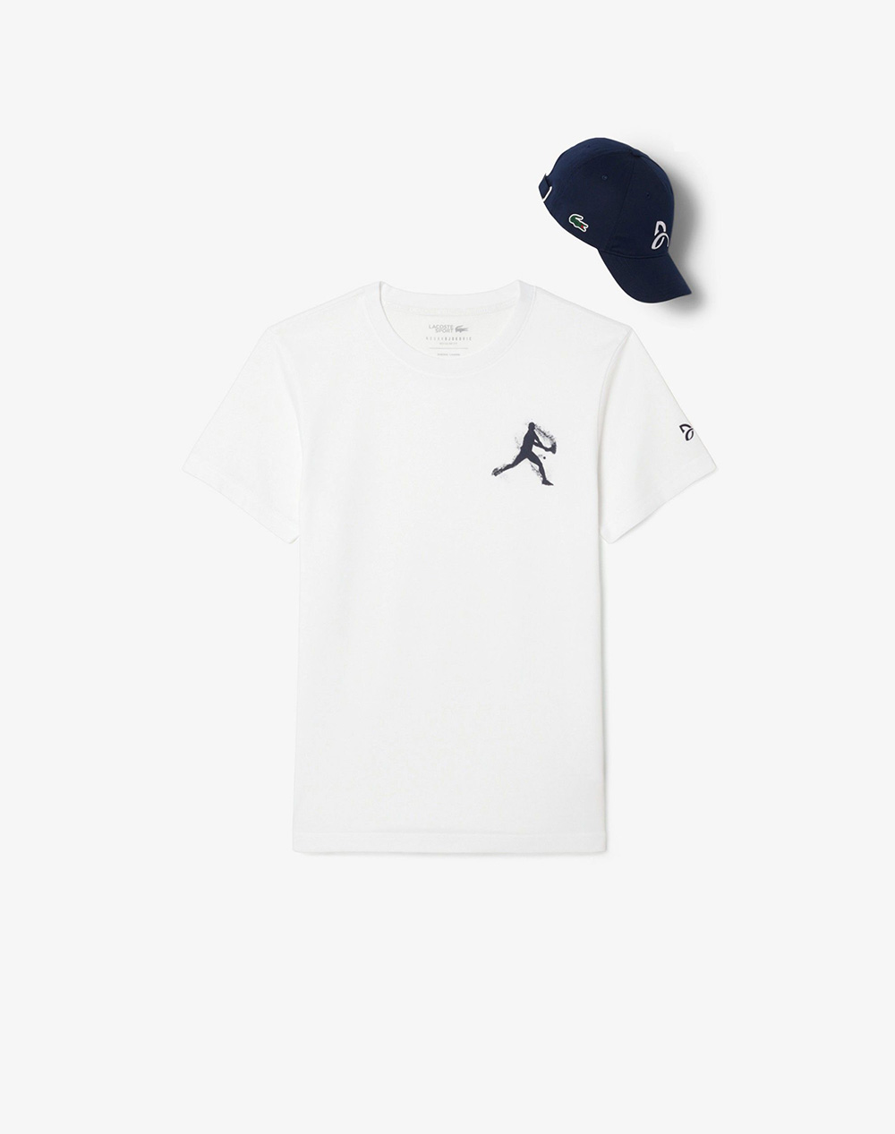 Lacoste Μπλούζα Κμ Καπελο Σετ Tee-Shirt Ss 3Th1044-522 White ανδρικά ρούχα μπλούζες T-Shirt Politikos Shop Πολιτικός