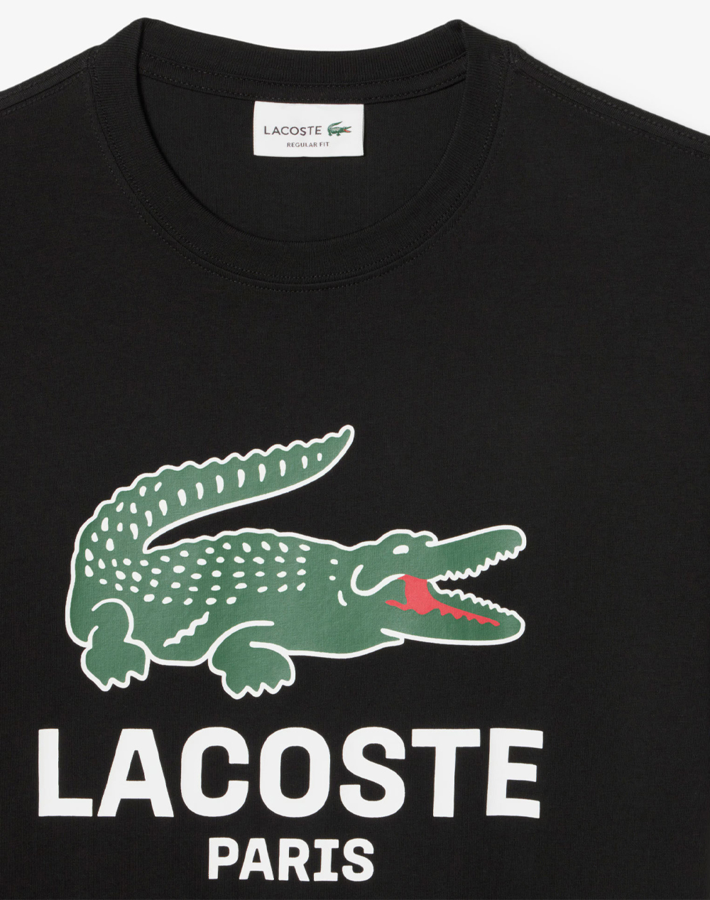 Lacoste Μπλούζα Κμ Tee-Shirt Ss 3Th5634-031 Black ανδρικά ρούχα μπλούζες T-Shirt Politikos Shop Πολιτικός