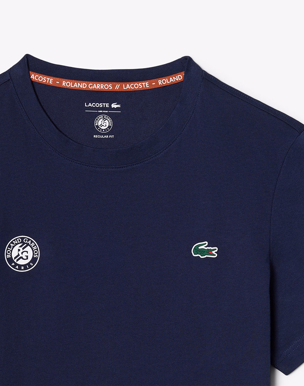 Lacoste Μπλούζα Κμ Tee-Shirt Ss 3Th8309-166 Darkblue ανδρικά ρούχα μπλούζες T-Shirt Politikos Shop Πολιτικός