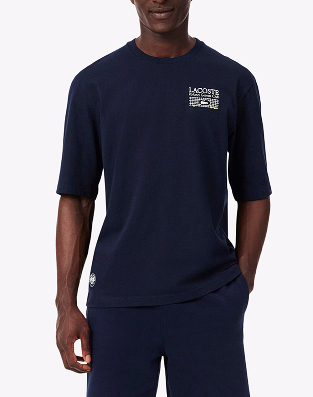 LACOSTE ΜΠΛΟΥΖΑ ΚΜ TEE-SHIRT SS 3TH0375-166 DarkBlue