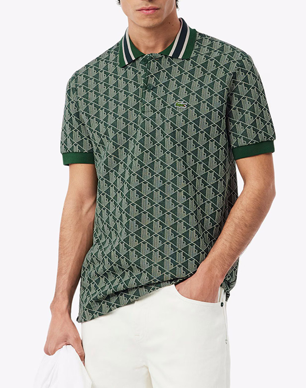 LACOSTE ΜΠΛΟΥΖΑ ΠΟΛΟ ΚΜ 3DH1417-D1R Green
