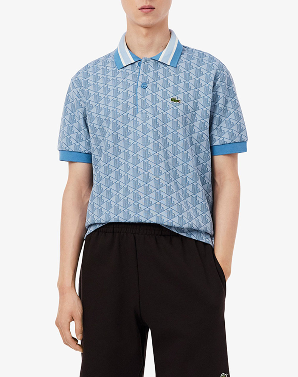 LACOSTE ΜΠΛΟΥΖΑ ΠΟΛΟ ΚΜ 3DH1417-1QI SkyBlue