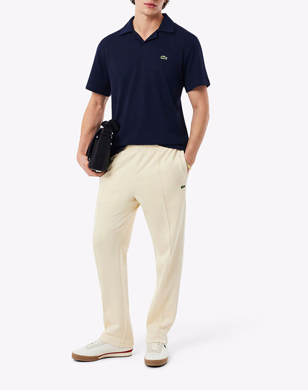 Lacoste Μπλούζα Πολο Κμ Polo Ss 3Ph2449-166 Darkblue ανδρικά ρούχα μπλούζες Politikos Shop Πολιτικός