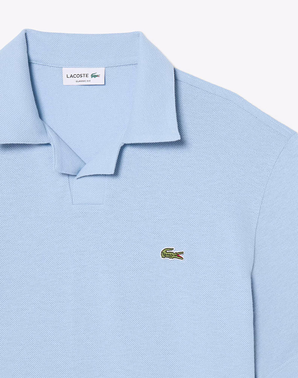 Lacoste Μπλούζα Πολο Κμ Polo Ss 3Ph2449-Hba Lightblue ανδρικά ρούχα μπλούζες Politikos Shop Πολιτικός