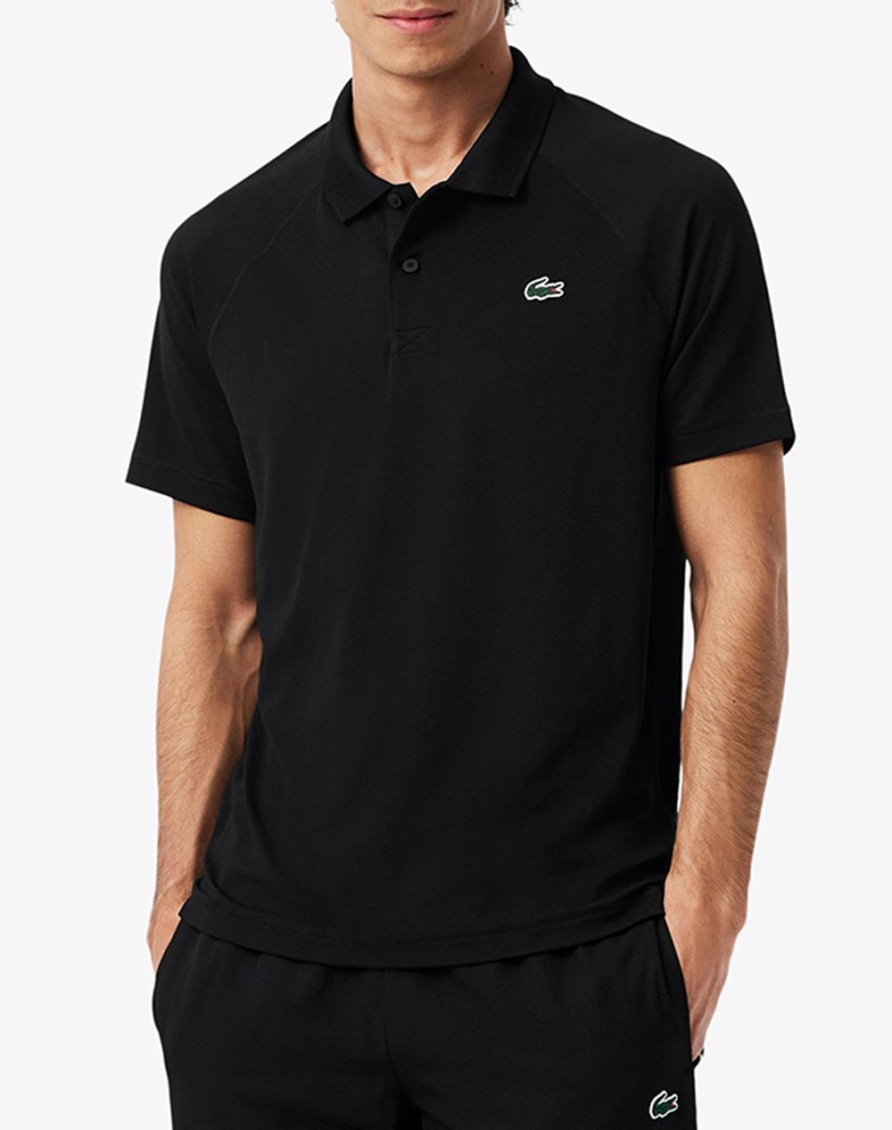 LACOSTE ΜΠΛΟΥΖΑ ΠΟΛΟ ΚΜ POLO SS 3DH0159-031 Black