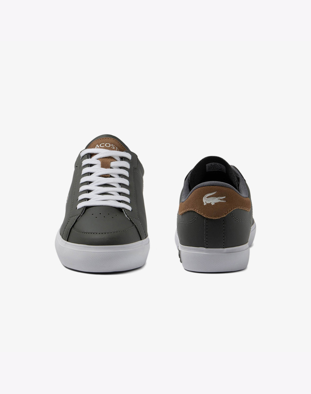 Lacoste Παπούτσια Ανδρικά Powercourt 223 1 Sma 37-46Sma00185A8-0000 Darkgray ανδρικά παπούτσια Sneakers Politikos Shop Πολιτικός