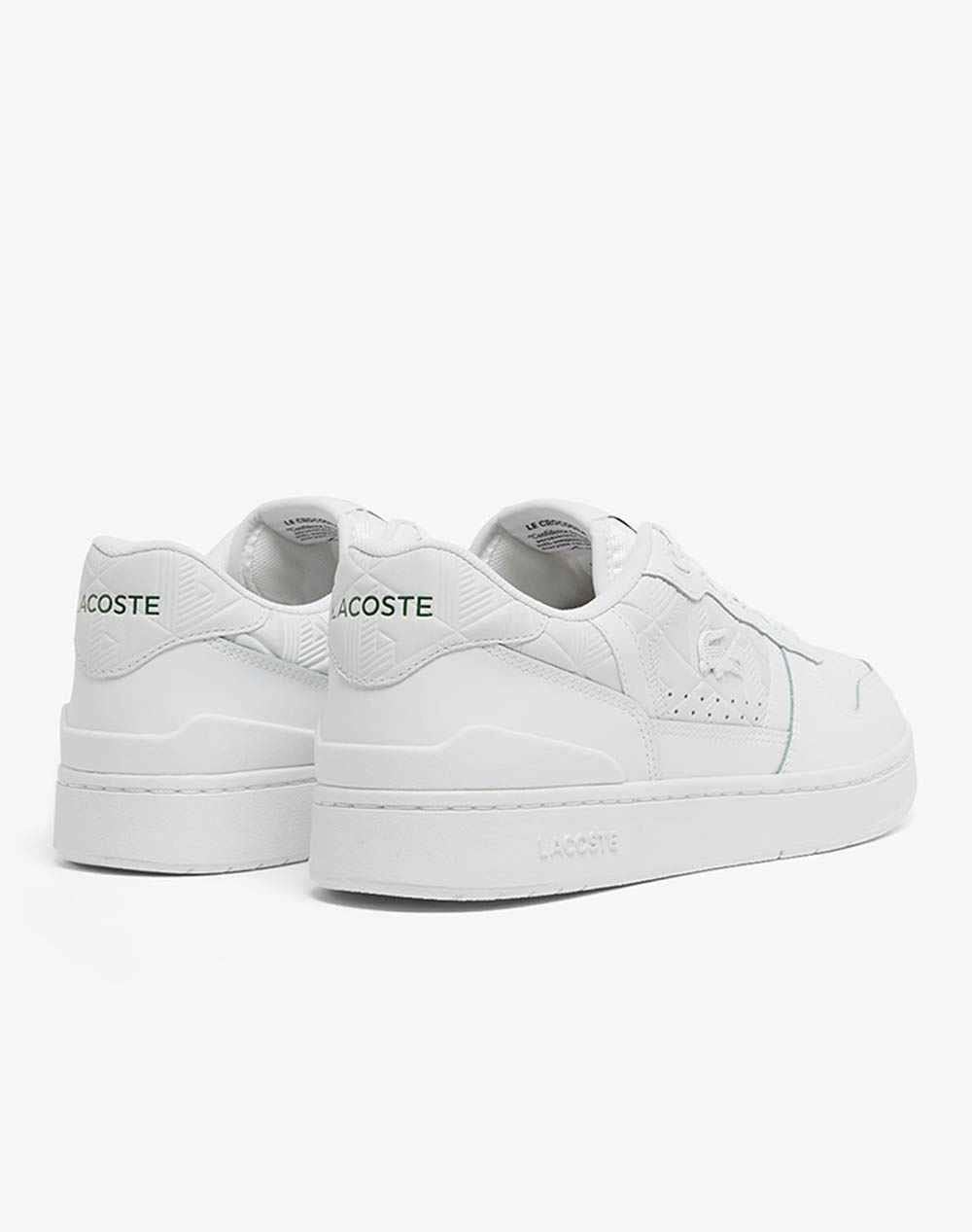 Lacoste Παπούτσια Ανδρικά T-Clip Set 126 1 37-51Sma009821G-0000 White ανδρικά παπούτσια Sneakers Politikos Shop Πολιτικός