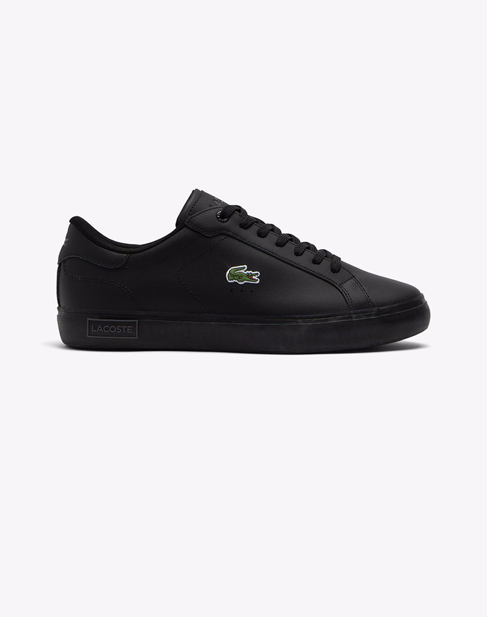 Lacoste Ανδρικά Sneakers Μαύρο Δέρμα