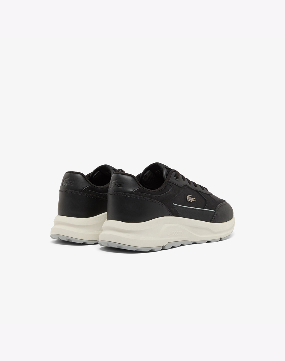 Lacoste Παπούτσια Ανδρικά Run Set 225 1 Qsp 37-50Sma0220454-0000 Black ανδρικά αθλητικά παπούτσια Politikos Shop Πολιτικός