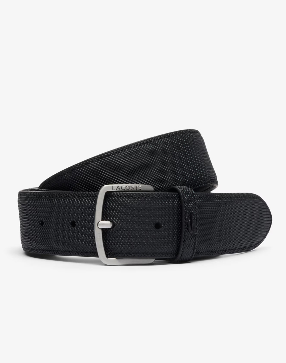 LACOSTE ΖΩΝΗ ΑΝΔΡΙΚΗ 35 PETIT PIQUE BELT 3RC4099-000 Black