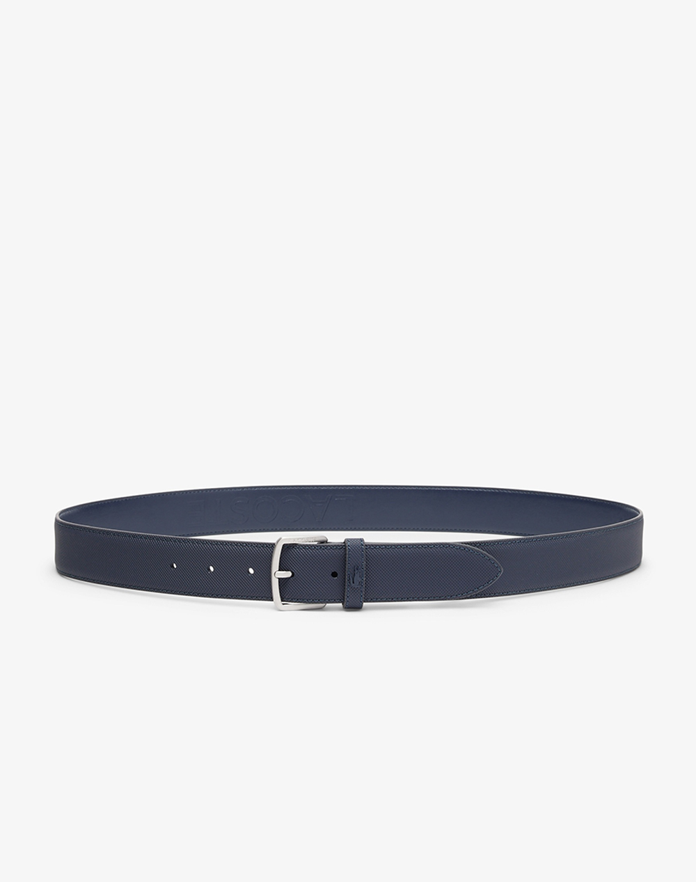 Lacoste Ζωνη Ανδρική 35 Petit Pique Belt 3Rc4099-021 Navyblue ανδρικά αξεσουάρ Ζωνες Politikos Shop Πολιτικός