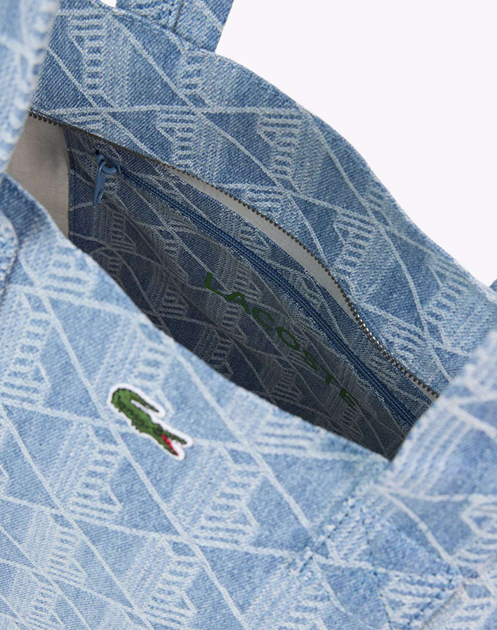 Lacoste Τσάντα Shopping Bag 3Nu5297Nz-Q48 Denimlightblue ανδρικά αξεσουάρ τσάντες Politikos Shop Πολιτικός