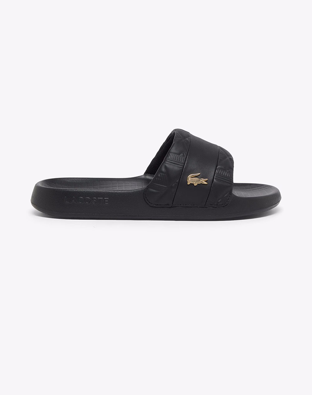 LACOSTE ΥΠΟΔΗΜΑ ΑΝΔΡΙΚΟ SERVE SLIDE HYB 126 1 SERVE SLIDE HYB 126 1 CMA 37-51CMA00271V7-0000 Black
