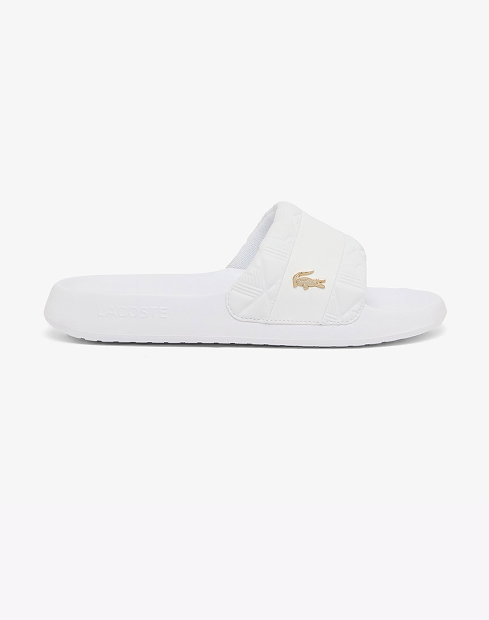 LACOSTE ΥΠΟΔΗΜΑ ΑΝΔΡΙΚΟ SERVE SLIDE HYB 126 1 SERVE SLIDE HYB 126 1 CMA 37-51CMA002721G-0000 White