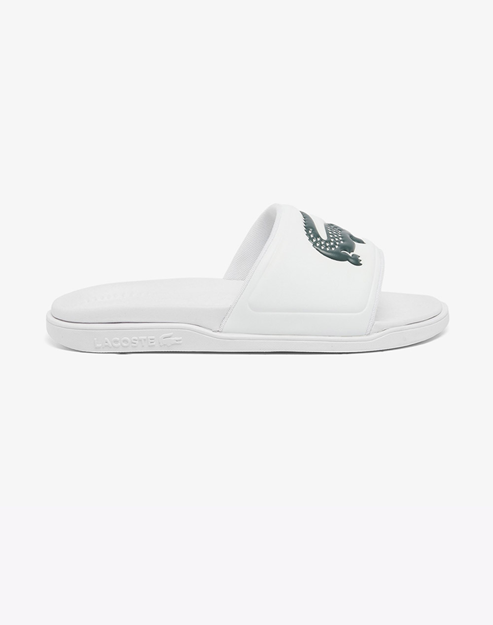 LACOSTE ΥΠΟΔΗΜΑ ΑΝΔΡΙΚΟ SERVE SLIDE DUAL 1253 SERVE SLIDE DUAL 1253CMA 37-49CMA00381R5-0000 White