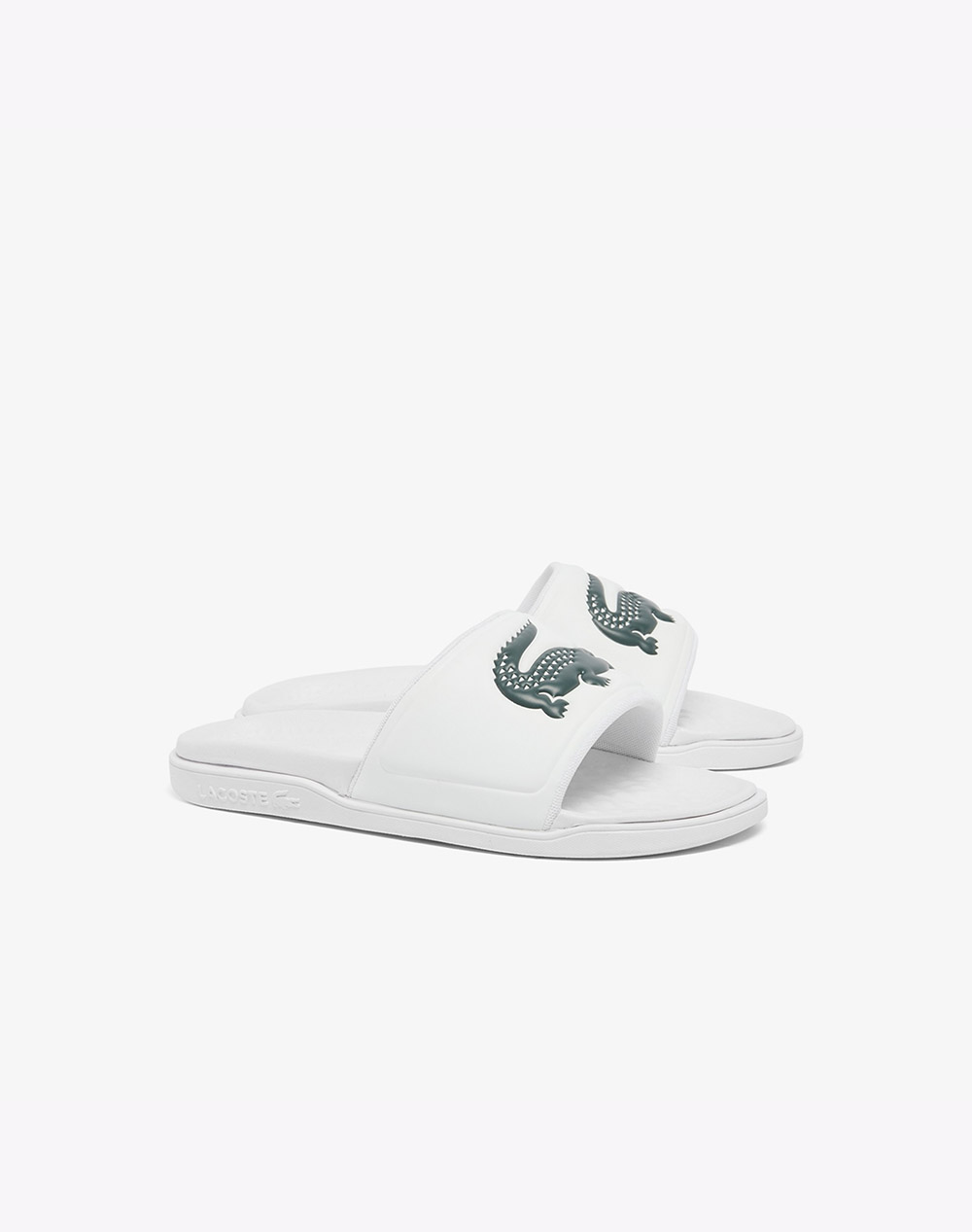 LACOSTE ΥΠΟΔΗΜΑ ΑΝΔΡΙΚΟ SERVE SLIDE DUAL 1253 SERVE SLIDE DUAL 1253CMA 37-49CMA00381R5-0000 White φωτογραφία