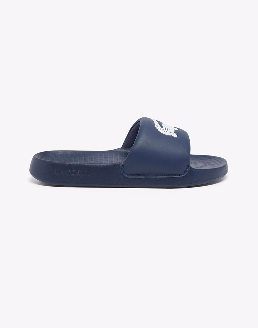 LACOSTE ΠΑΠΟΥΤΣΙΑ ΑΝΤΡΙΚΑ SERVE SLIDE 1.0 125 1 37-49CMA0021092-0000 DarkBlue