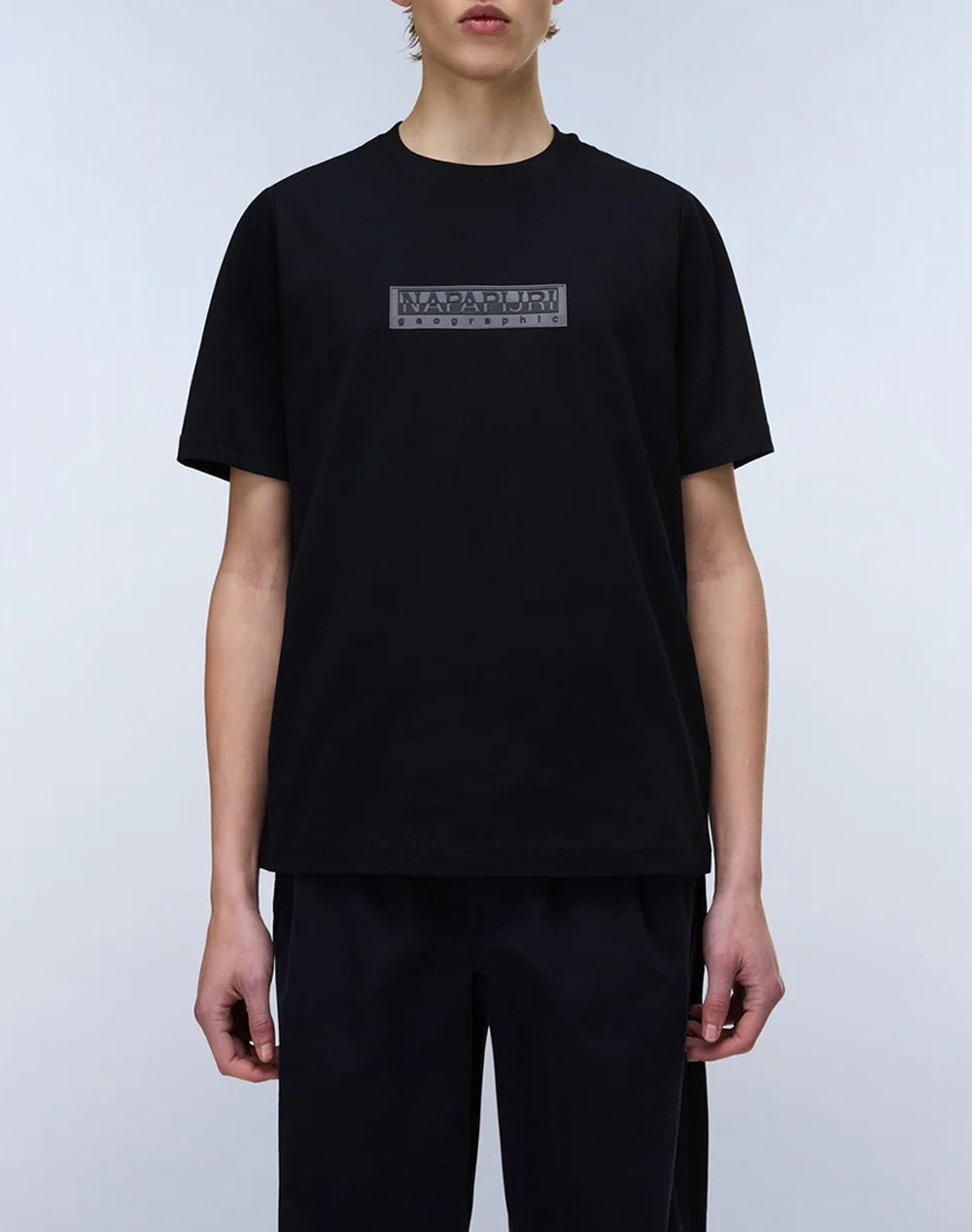 NAPAPIJRI S-BOX LOGO SS 1 NP0A4IFL-NP941 Black