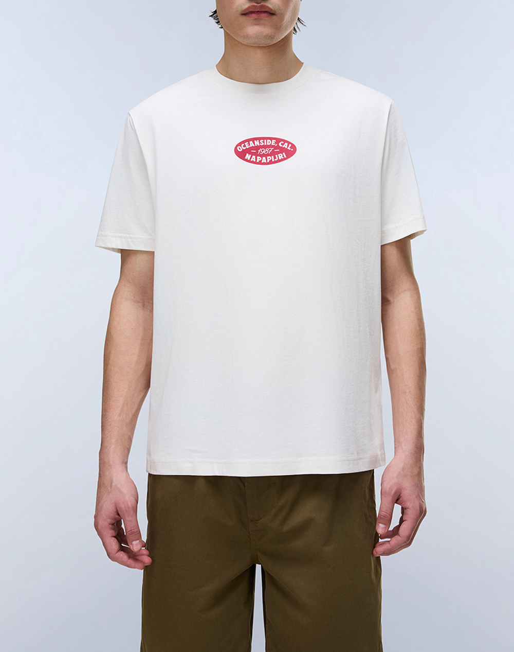 NAPAPIJRI S-FLINT SS NP0A4FZZ-NPFX3 White