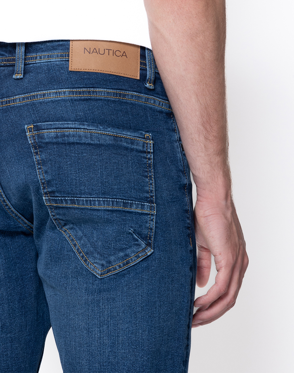 Nautica Παντελόνι Jean Nd-10457 3Ncp10457-Med Denimblue ανδρικά ρούχα παντελόνια Jeans Politikos Shop Πολιτικός