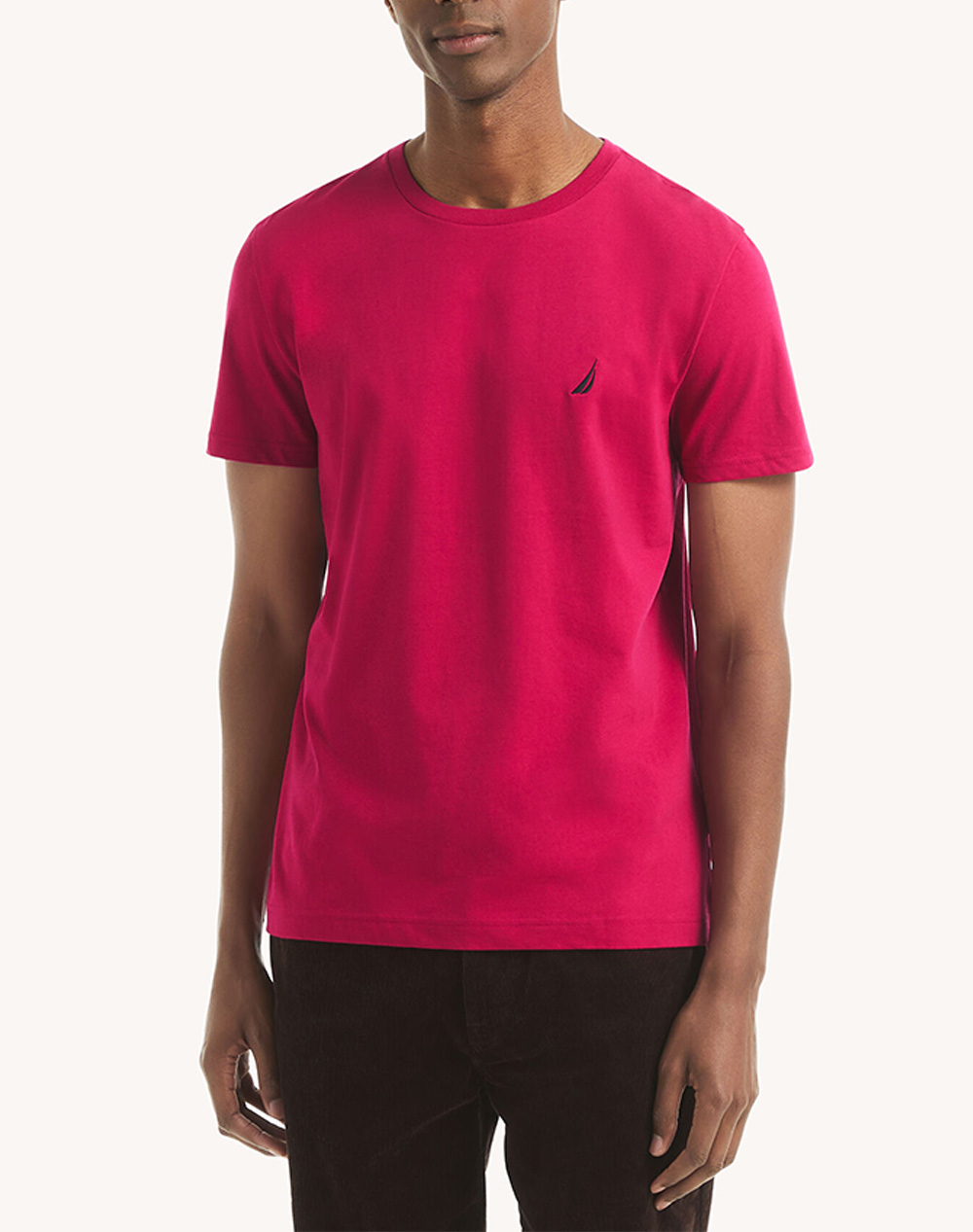 NAUTICA ΜΠΛΟΥΖΑ T-SHIRT ΚΜ S/S T-SHIRTS CREW TEE 3NCVR8100-62F Fuchsia