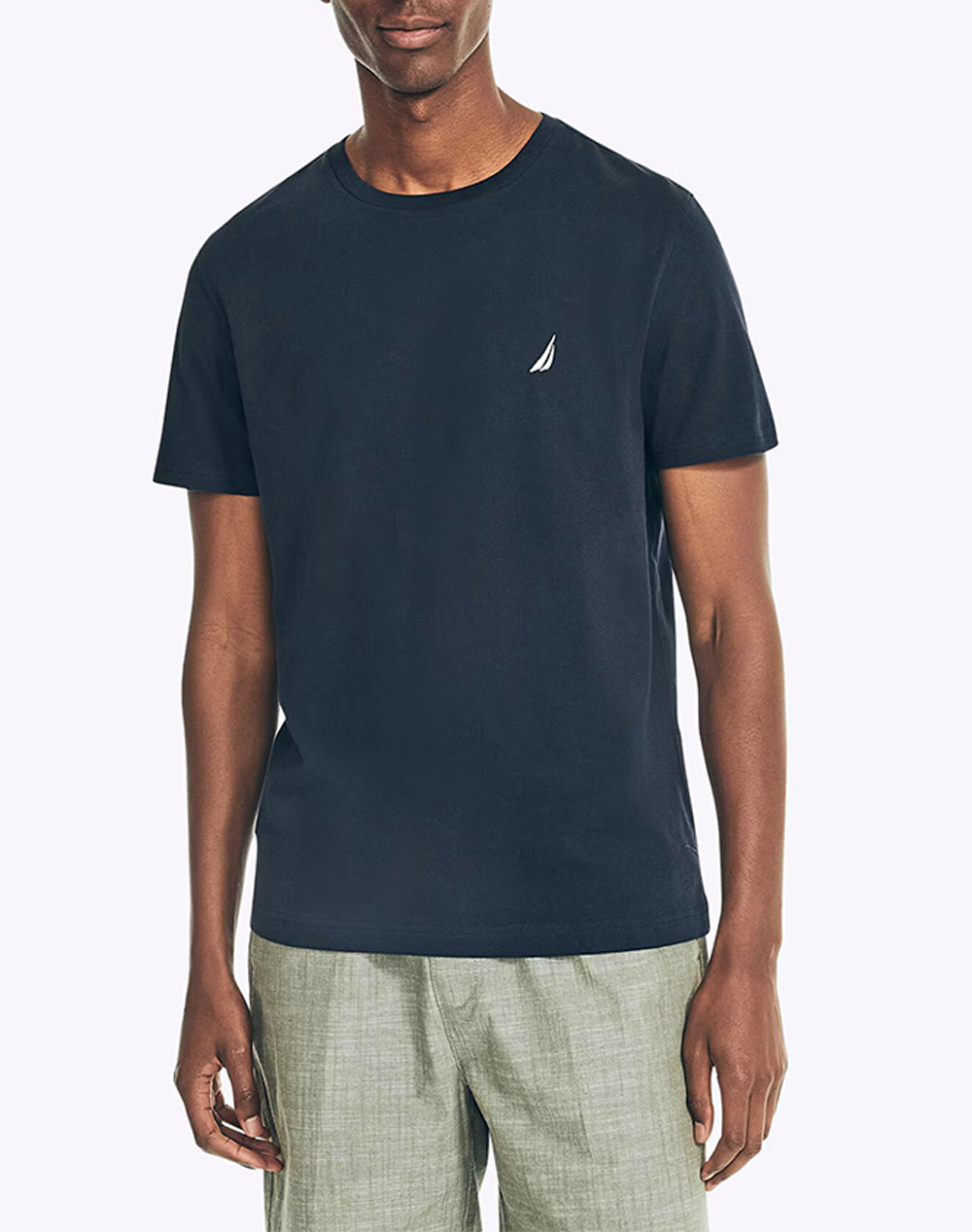 NAUTICA ΜΠΛΟΥΖΑ T-SHIRT ΚΜ S/S T-SHIRTS CREW TEE 3NCVR8100-4NV/444 NavyBlue
