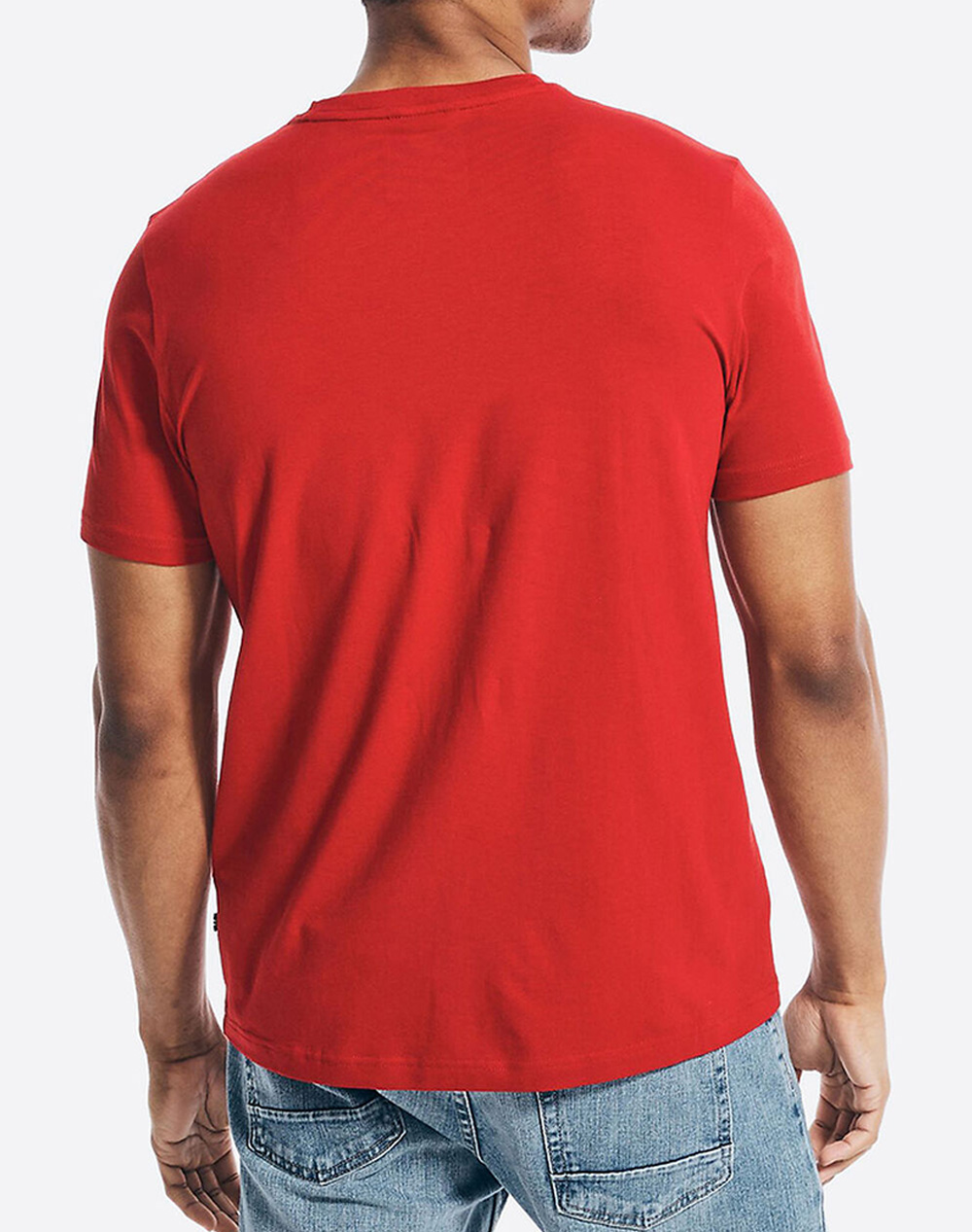 NAUTICA ΜΠΛΟΥΖΑ T-SHIRT ΚΜ SS ANCHOR POCKET TEE 3NCV41050-6NR Red φωτογραφία