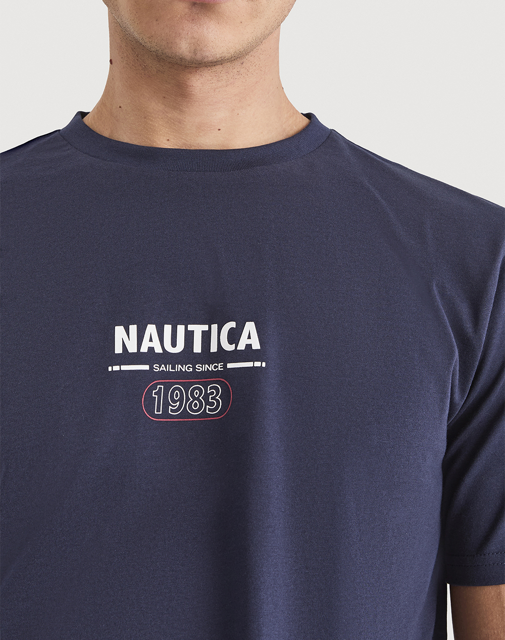 Nautica Μπλούζα T-Shirt Κμ Sirena 3Ncn1V03945-459 Darkblue ανδρικά ρούχα μπλούζες Politikos Shop Πολιτικός