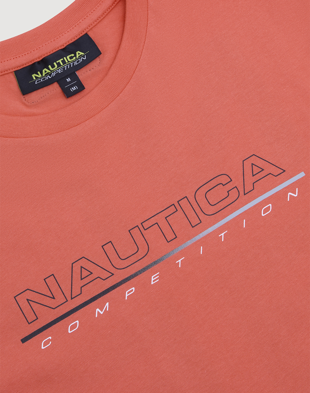 Nautica Μπλούζα T-Shirt Κμ Grinnell 3Ncn7V03935-709 Coral ανδρικά ρούχα μπλούζες Politikos Shop Πολιτικός