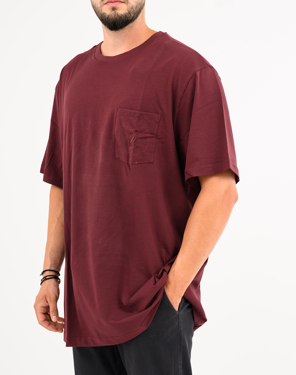 NAUTICA ΜΠΛΟΥΖΑ T-SHIRT ΚΜ S/S T-SHIRTS 3NCV67000-Seaport Bordeux