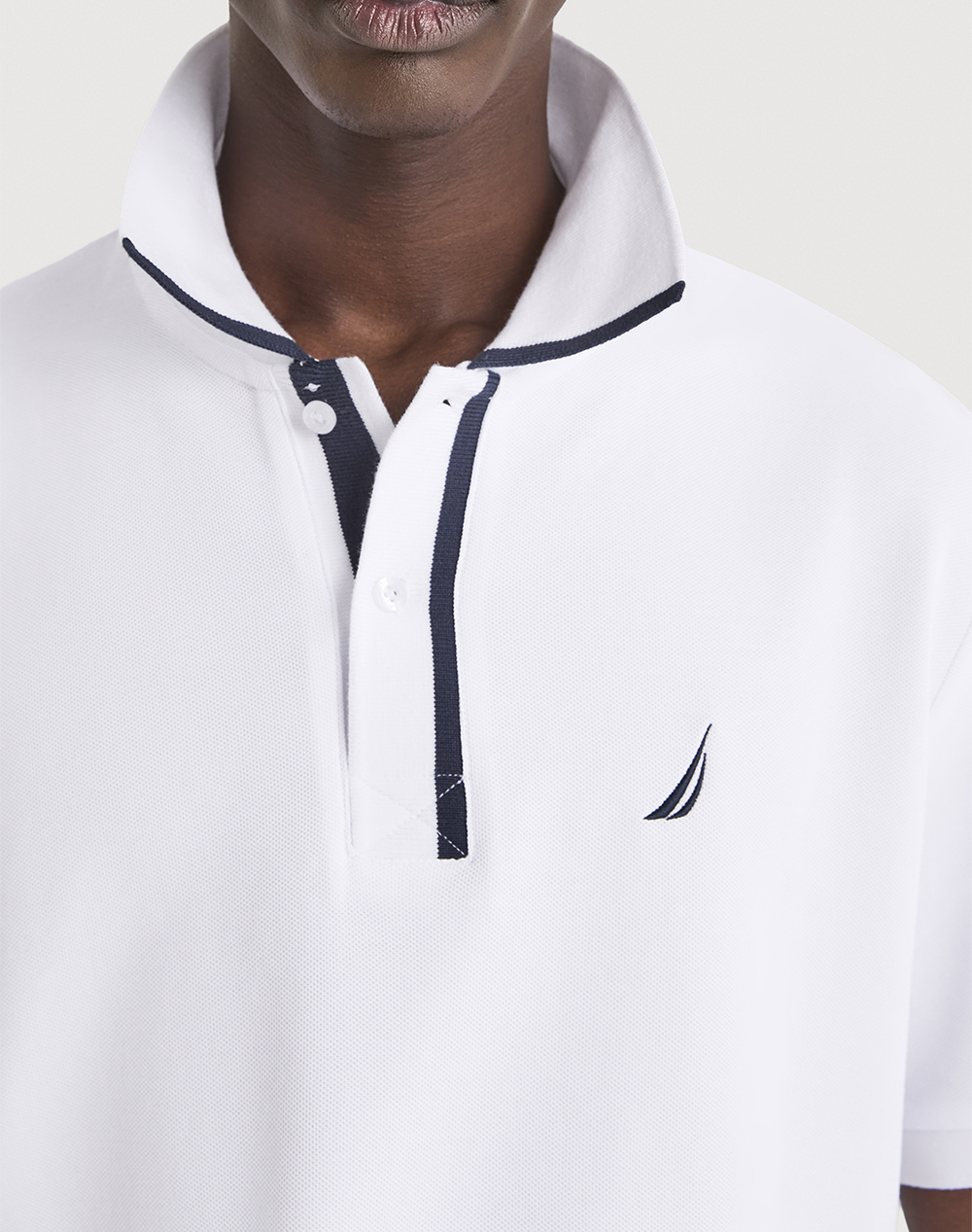 Nautica Μπλούζα Πολο Κμ Pelagia Polo Shirt 3Ncn1V03946-908 White ανδρικά ρούχα μπλούζες Politikos Shop Πολιτικός