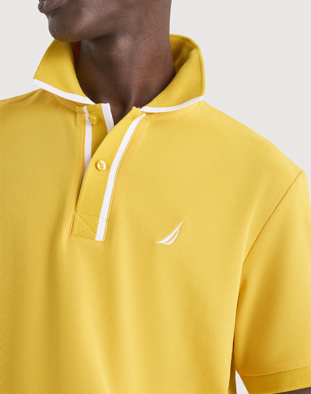 Nautica Μπλούζα Πολο Κμ Pelagia Polo Shirt 3Ncn1V03946-606 Yellow ανδρικά ρούχα μπλούζες Politikos Shop Πολιτικός