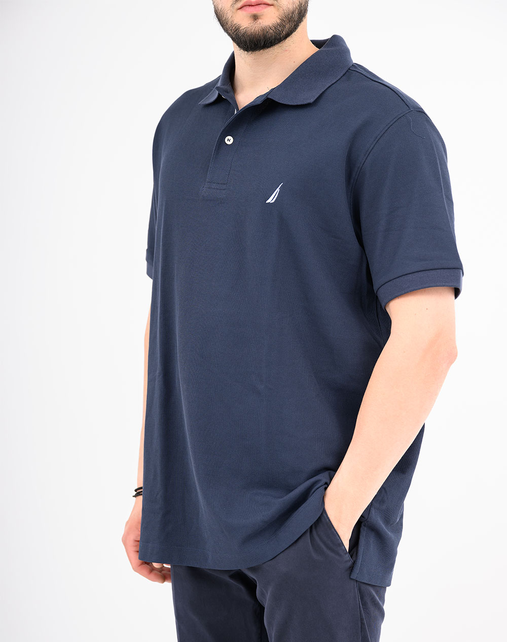 Nautica Μπλούζα Πολο Κμ Cabin B T Polo Shirt 3Ncn1Cr0125-459 Darkblue ανδρικά ρούχα μπλούζες Politikos Shop Πολιτικός