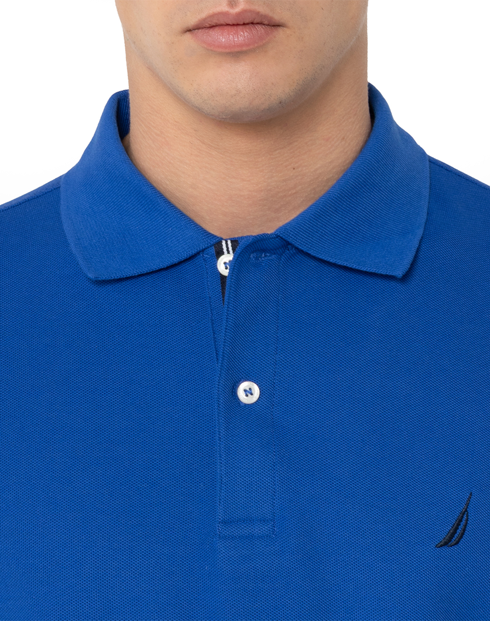 Nautica Μπλούζα Πολο Κμ Cabin Polo Shirt 3Ncn1Cr0110-408 Blue ανδρικά ρούχα μπλούζες Politikos Shop Πολιτικός