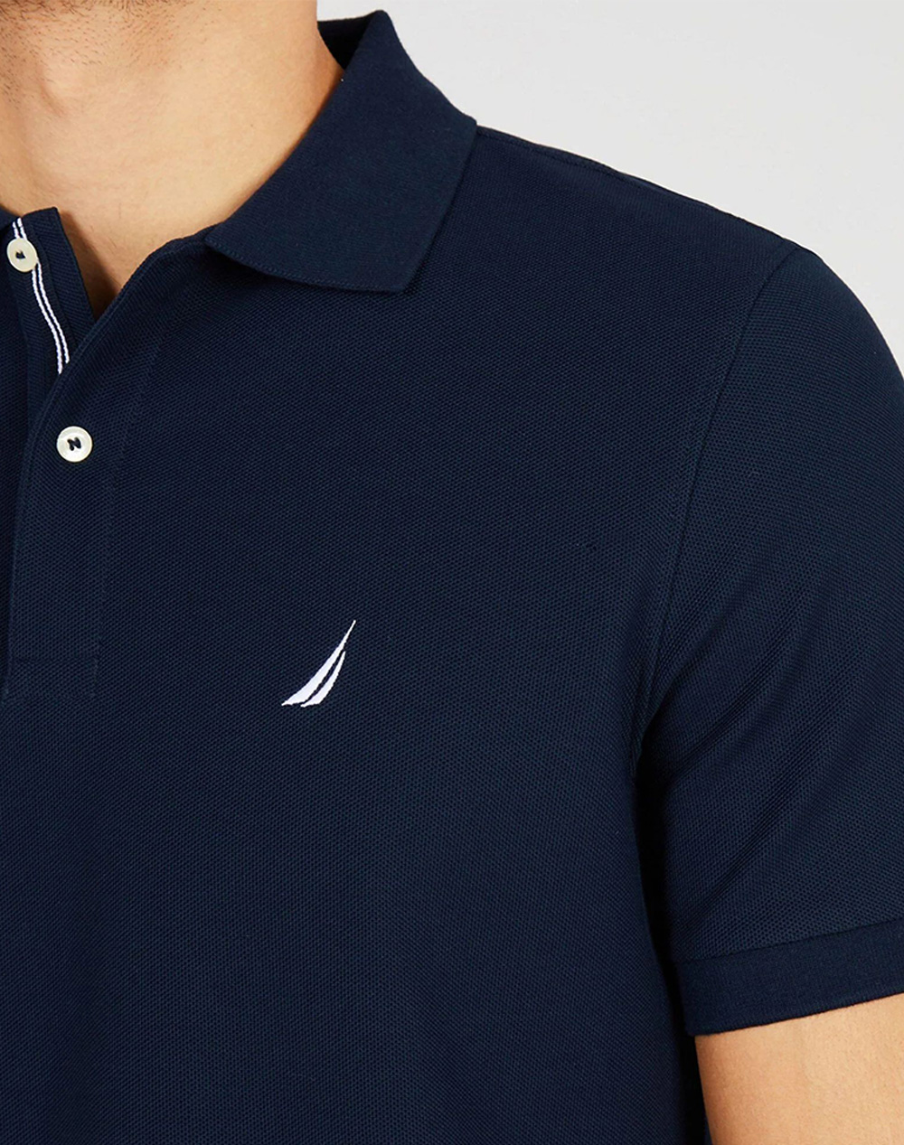 Nautica Μπλούζα Πολο Κμ Cabin Polo Shirt 3Ncn1Cr0110-459 Darkblue ανδρικά ρούχα μπλούζες Politikos Shop Πολιτικός