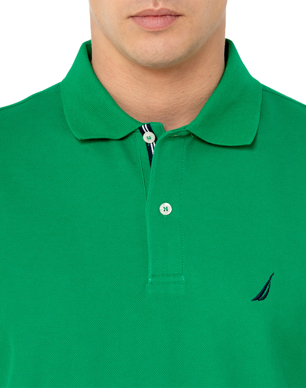 Nautica Μπλούζα Πολο Κμ Cabin Polo Shirt 3Ncn1Cr0110-507 Green ανδρικά ρούχα μπλούζες Politikos Shop Πολιτικός