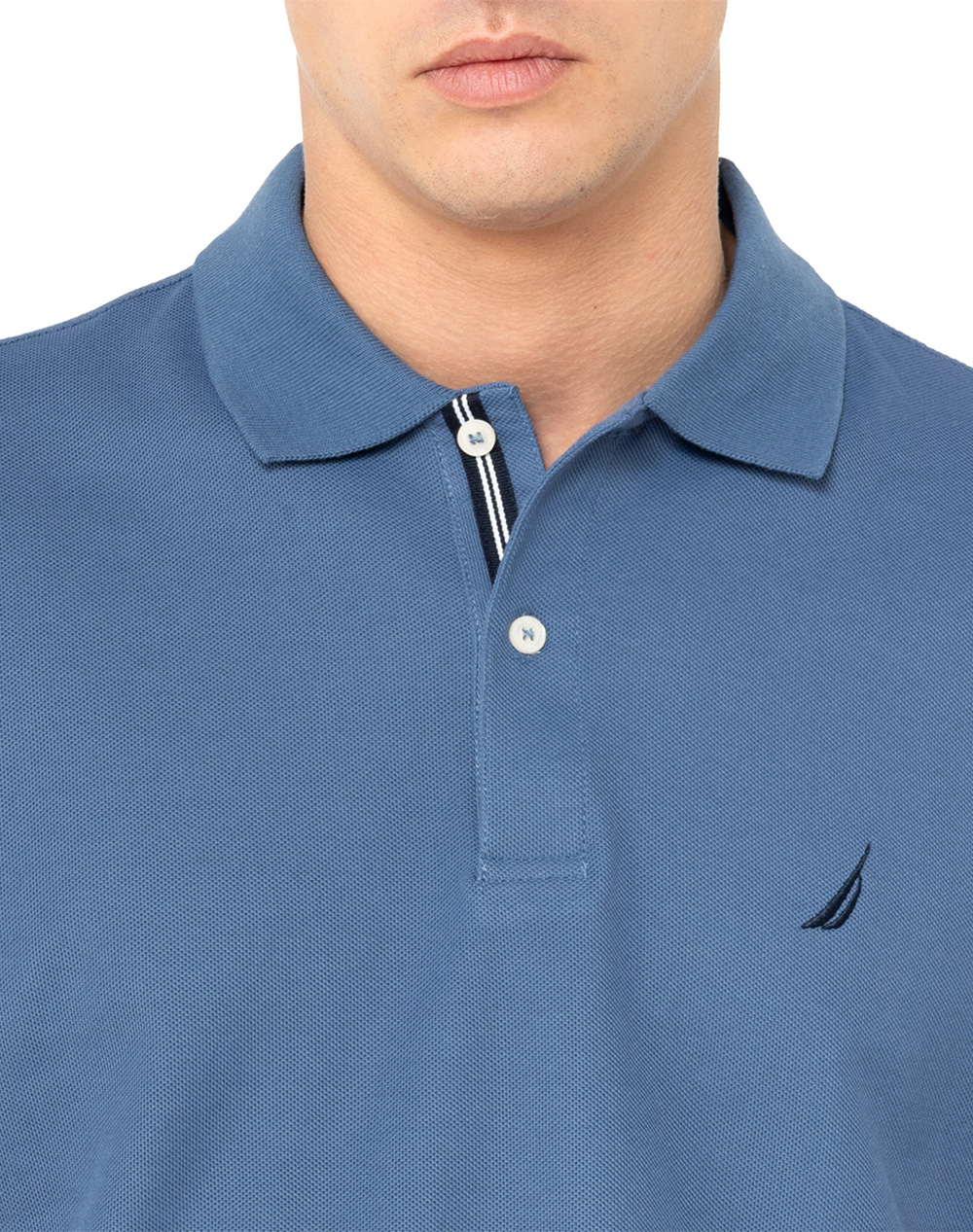 Nautica Μπλούζα Πολο Κμ Cabin Polo Shirt 3Ncn1Cr0110-518 Rafblue ανδρικά ρούχα μπλούζες Politikos Shop Πολιτικός