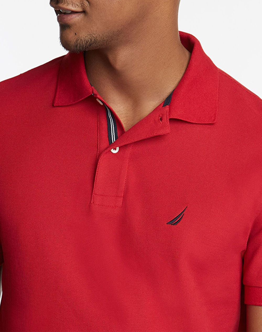 Nautica Μπλούζα Πολο Κμ Cabin Polo Shirt 3Ncn1Cr0110-802 Red ανδρικά ρούχα μπλούζες Politikos Shop Πολιτικός