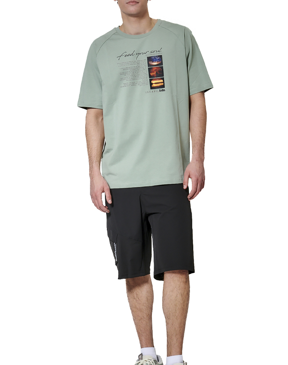 Body Action Men&Apos S Hiking Shorts 033621-01-Black Black ανδρικά αθλητικά ρούχα Σορτς Βερμουδα Politikos Shop Πολιτικός