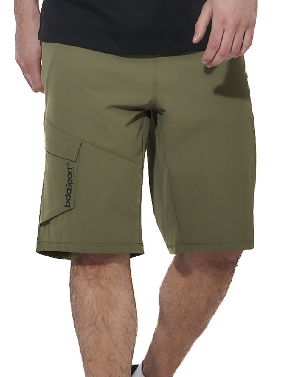 BODY ACTION MEN''S HIKING SHORTS 033621-01-KHAKI GREY Khaki