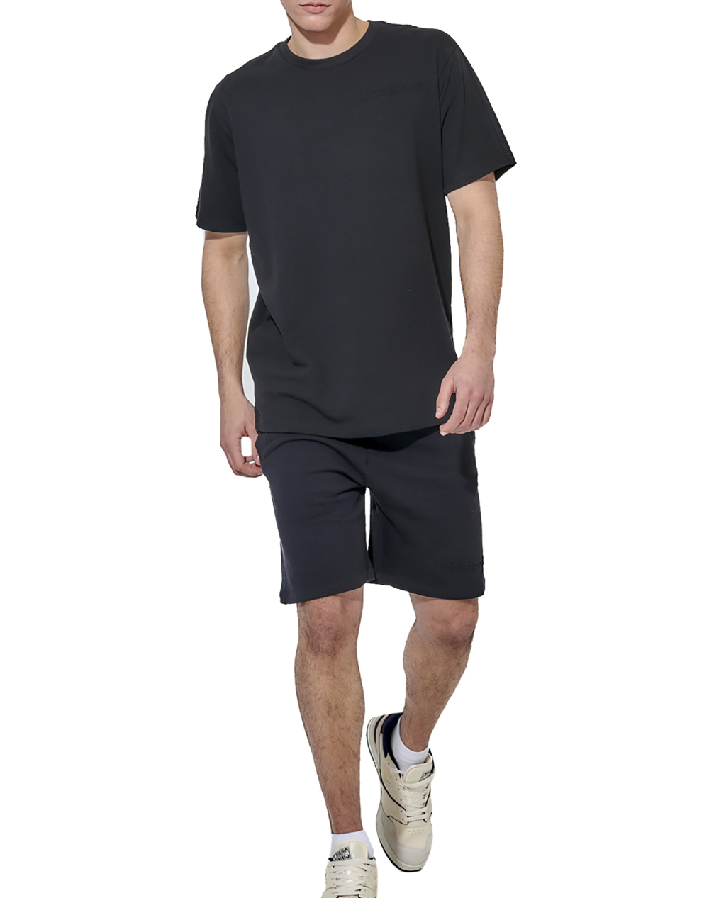 Body Action Men&Apos S Cotton Terry Shorts 033629-01-Black Black ανδρικά αθλητικά ρούχα Σορτς Βερμουδα Politikos Shop Πολιτικός