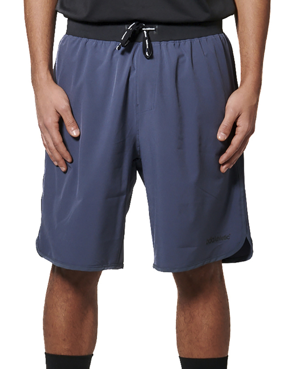 BODY ACTION MEN''S WORKOUT SHORTS 033620-01-BLUE GREY DarkBlue