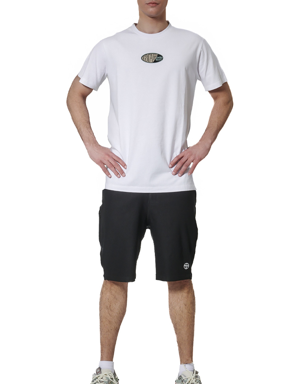 Body Action Men&Apos S Graphic T-Shirt 053628-01-White White ανδρικά ρούχα μπλούζες Politikos Shop Πολιτικός