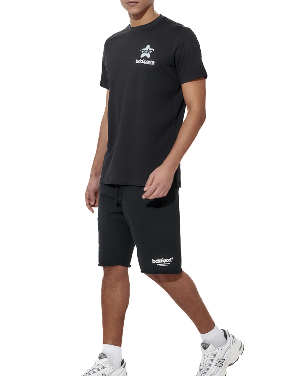 Body Action Men&Apos S Slim Fit T-Shirt 053618-01-Black Black ανδρικά ρούχα μπλούζες Politikos Shop Πολιτικός