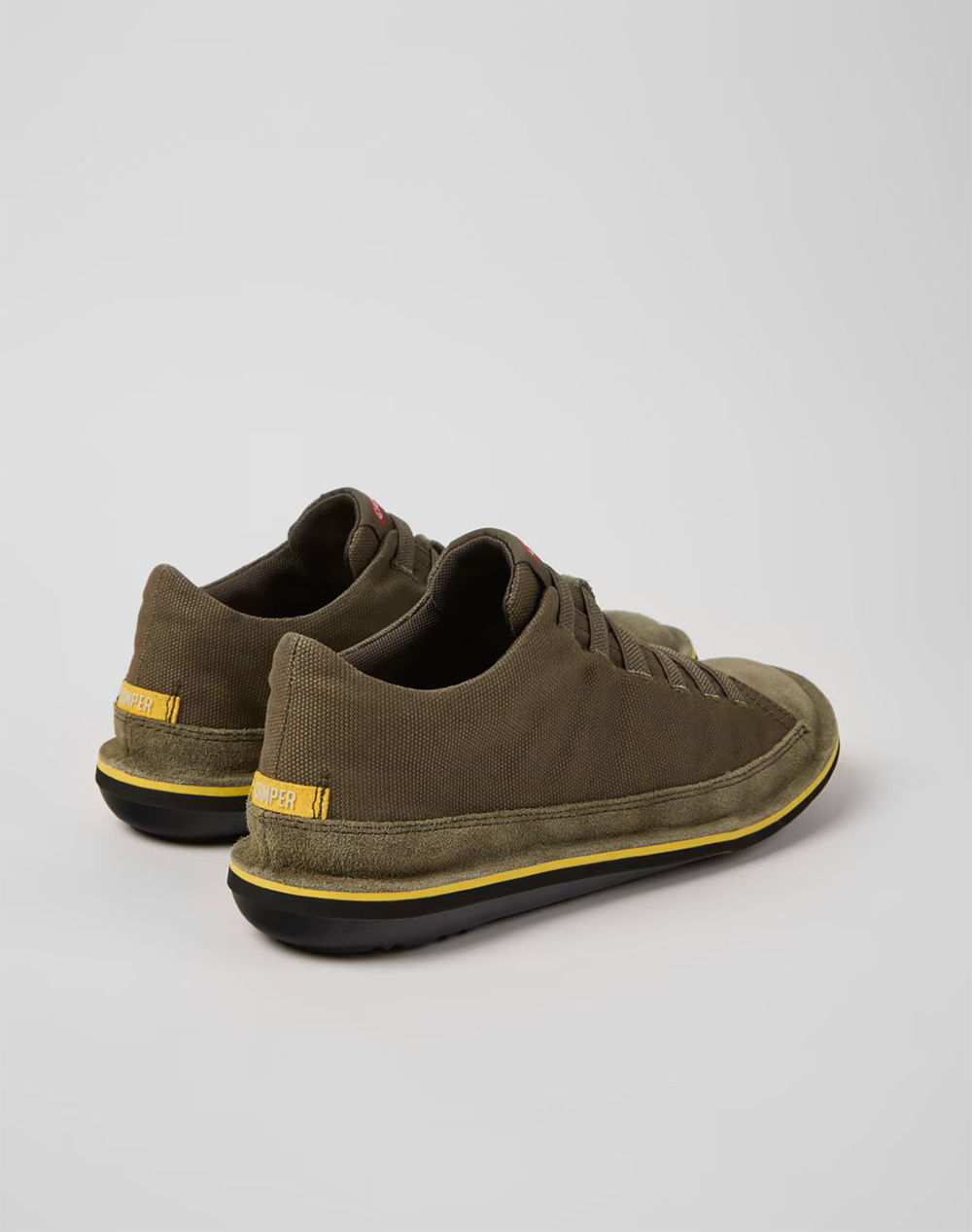 Camper Rug Romero Lona Hum Ry Pipe-Nero 36791-079-079 Khaki ανδρικά παπούτσια Sneakers Politikos Shop Πολιτικός